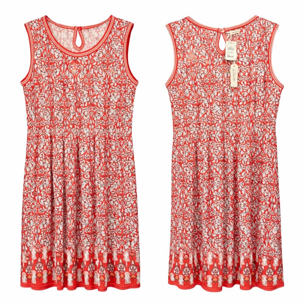 NWT Max Studio Sleeveless Printed Swing Dress XL - Picture 4 of 14